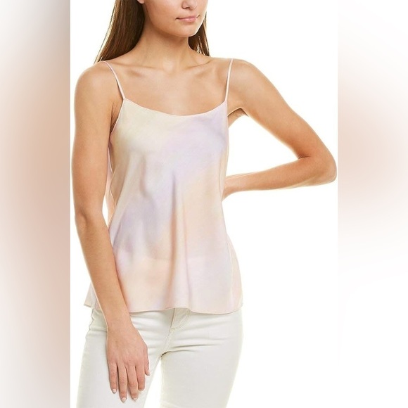 Vince Tank Top Rainbow Wash Camisole Spaghetti Strap M - Picture 2 of 9